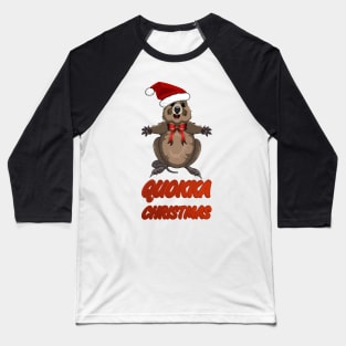 Quokka Christmas! Baseball T-Shirt